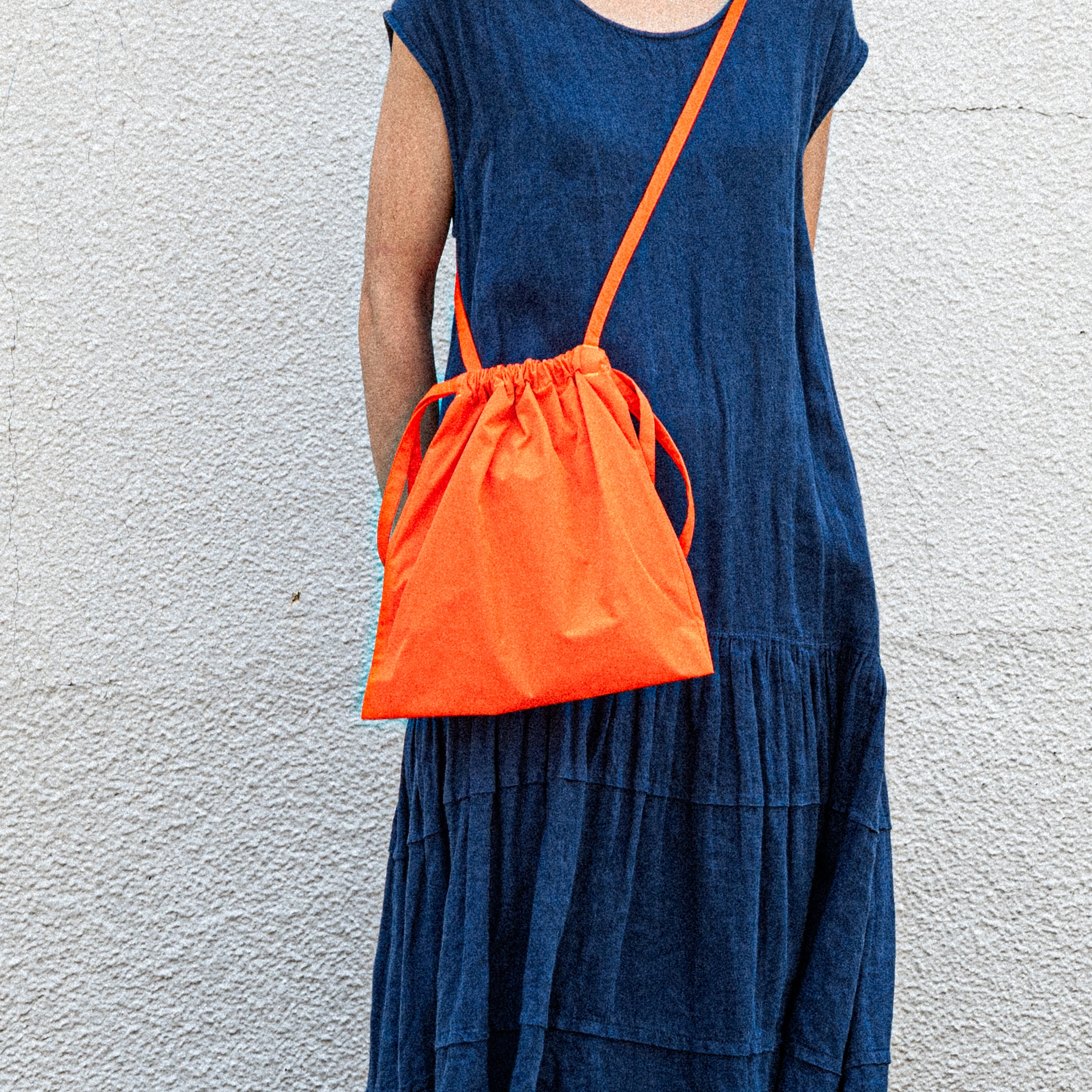 formunifrom | Drawstring Bag with Strap SS 30 Neon Orange – suimok