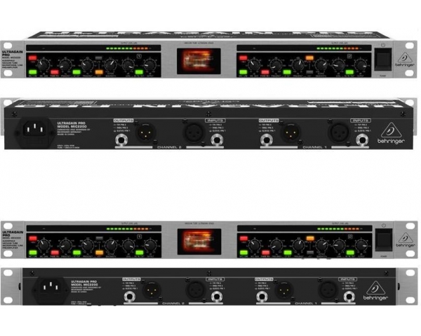 BEHRINGER MIC2200-V.2 ULTRAGAIN-PRO PREAMPLIFICATORE VALVOLARE