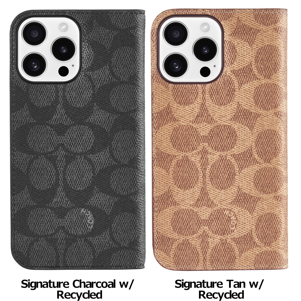 iPhone 16 Pro Max Coach Folio Case | スマート家電／IoTを進めるなら