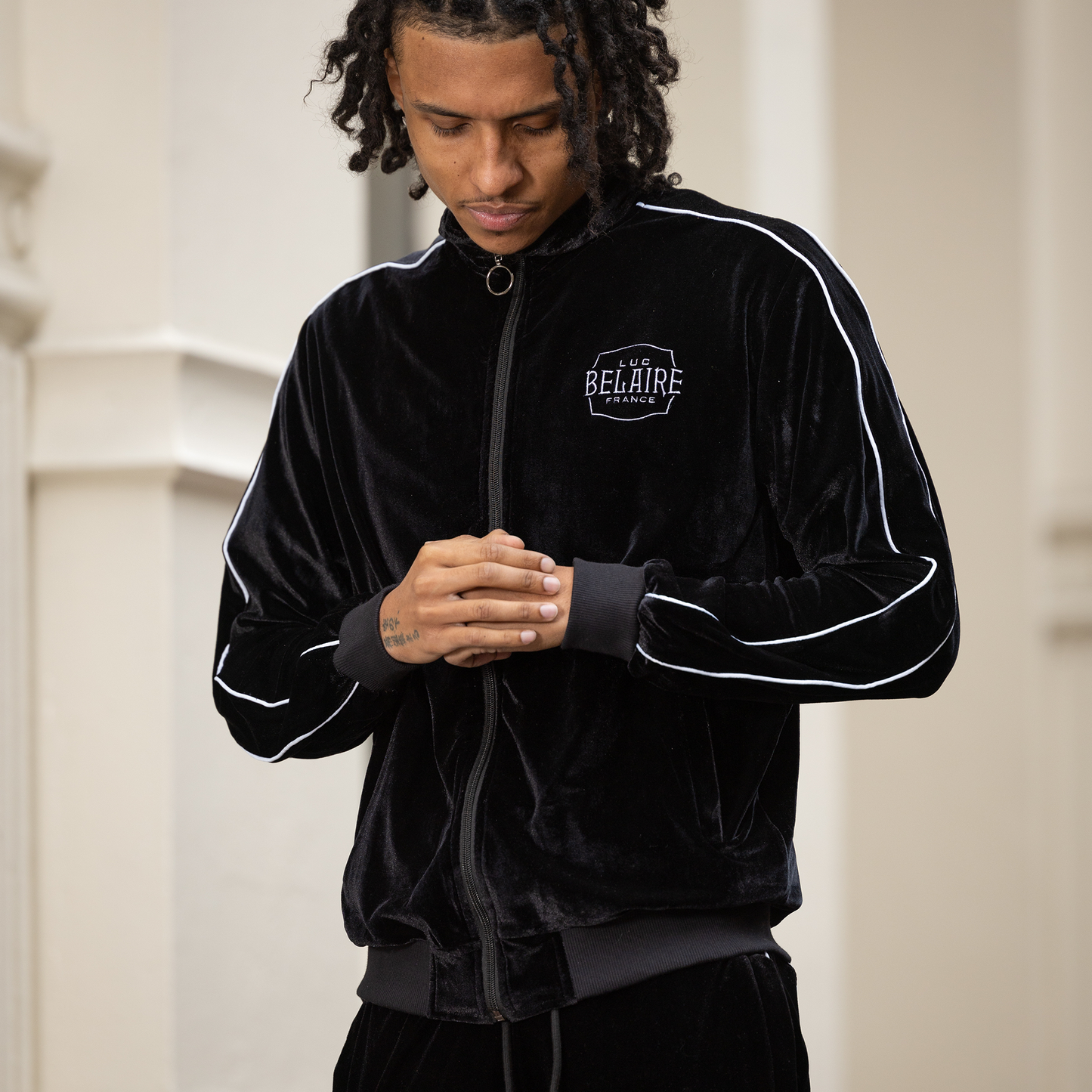 Luc Belaire Velour Suit Jacket – Sovereign Brands Apparel & Merch