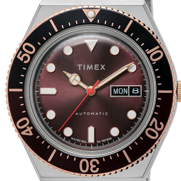 TIMEX M79 オートマチック TW2U96900 メンズ 自動巻き メタルバンド