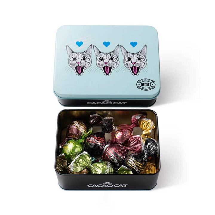 DADACA】CACAOCAT缶 9個入mmts Light Blue｜てんとてん｜インテリア