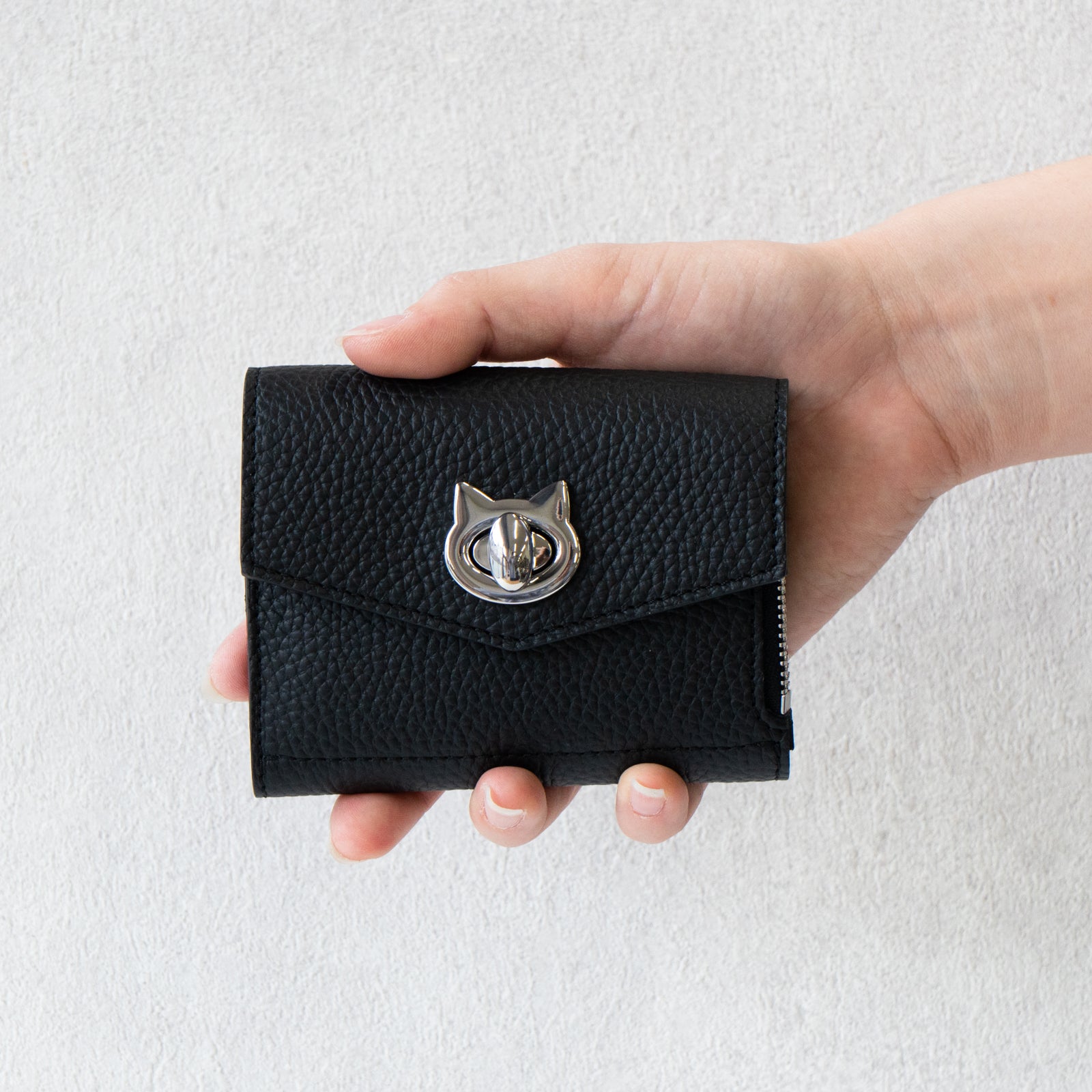 ハンディウォレット・ニャペラ グランデ キュイール・マッシュ