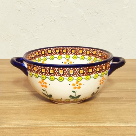 ポーリッシュポタリー MILLENA スープボウル 直径12.5cm高さ6.5cm前後