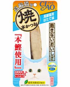 いなば CIAO 焼本かつお 高齢猫用 かつお節味 1本（4901133636240