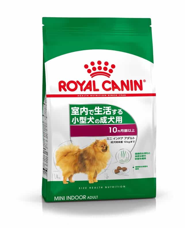 ロイヤルカナン ミニインドアアダルト 800g（3182550849623）｜犬