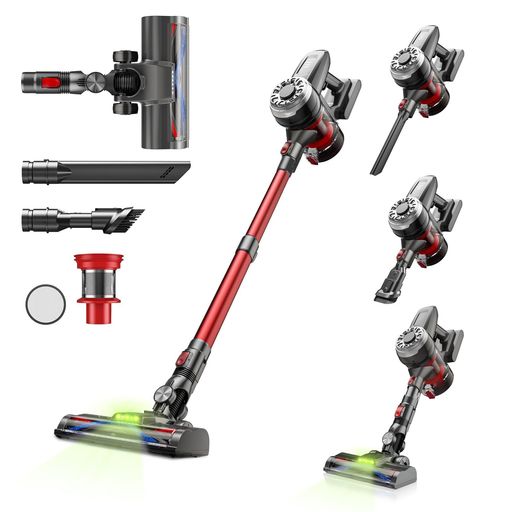 楽天市場】掃除機コードレス【超軽量自走式設計・グリーンLEDライト