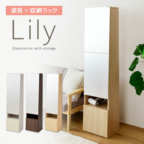 楽天市場】【5日限定☆全品☆10%OFFクーポン】 1台3役 ミラー付き 収納