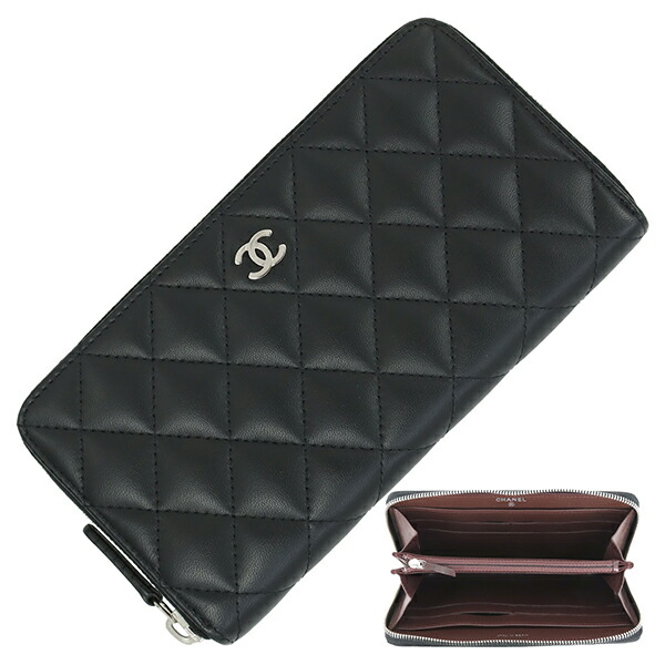 楽天市場】【新品】 シャネル 長財布 クラシック ロングジップ