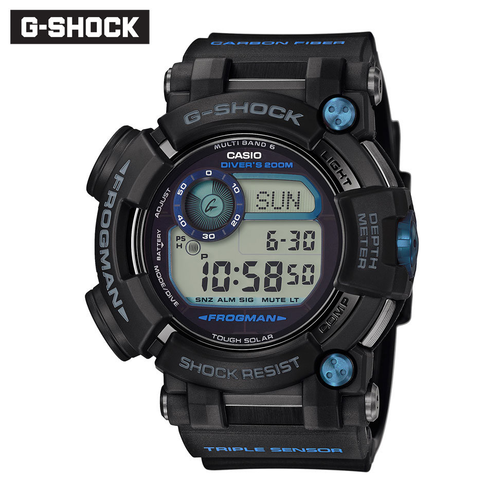 楽天市場】G-SHOCK フロッグマン GWF-D1000B-1JF Master of G FROGMAN