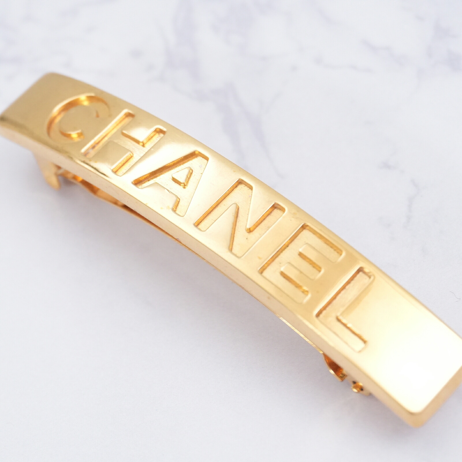 楽天市場】CHANEL シャネル ロゴ ココマーク バレッタ ヘア