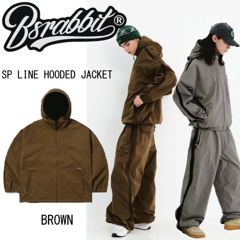 楽天市場】BSRABBIT ビエスラビット DSXBS WINDBREAKER HOODED JACKET
