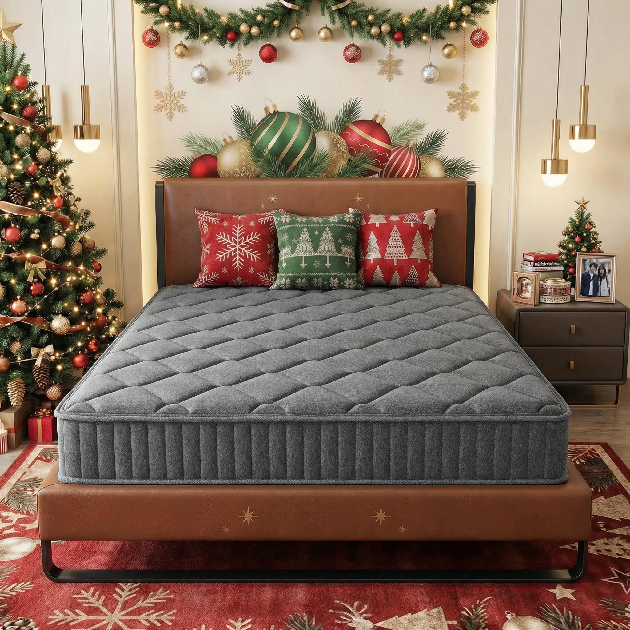 楽天市場】Hsuener マットレス ポケットコイル 厚さ25cm 高反発 360N