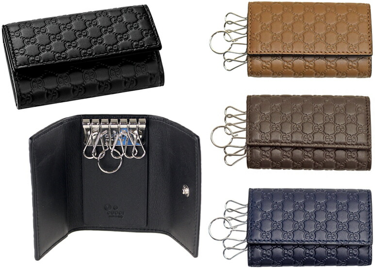 楽天市場】GUCCI グッチキーリング付き6連キーケースアンティーク