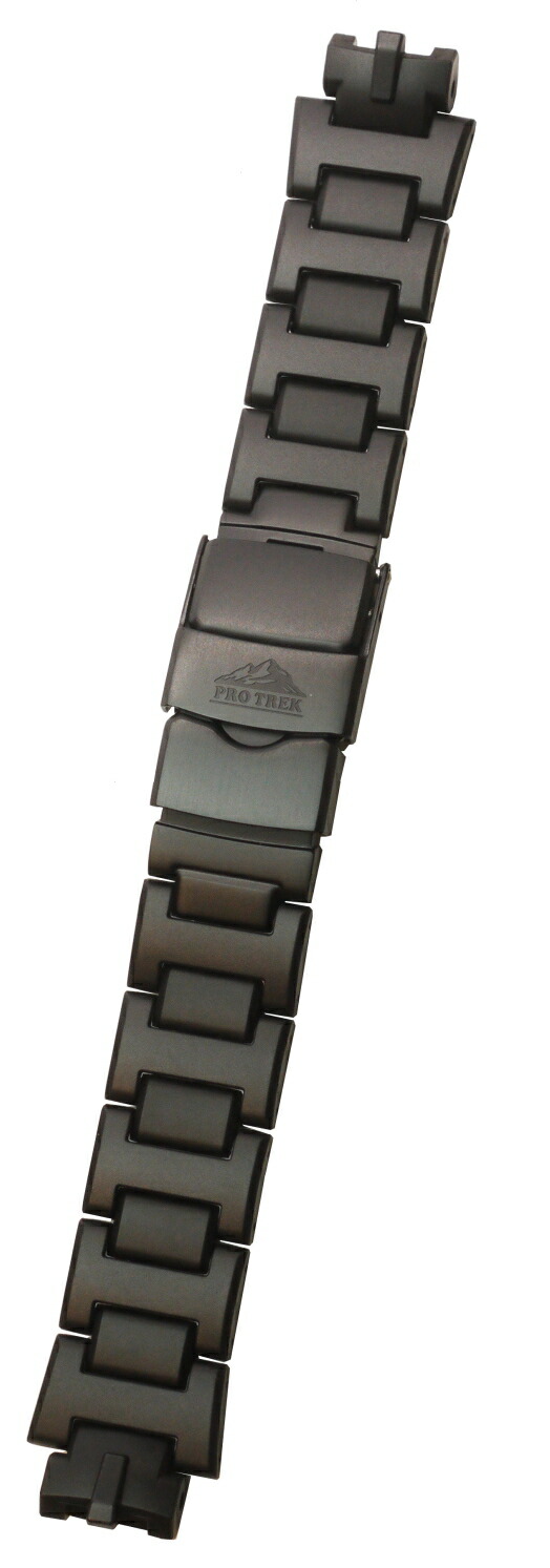楽天市場】カシオ [CASIO] プロトレック PRW-3500SYT用ブラックチタン