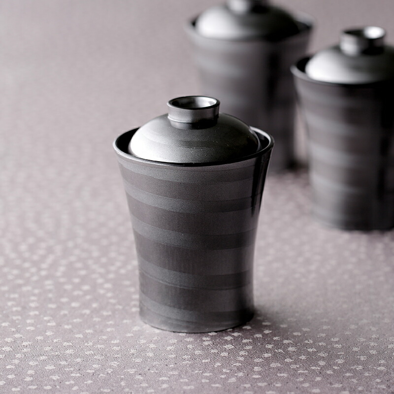 楽天市場】箸洗椀 溜内黒 松葉 5客セット 送料無料 日本製 吸い物椀 蓋