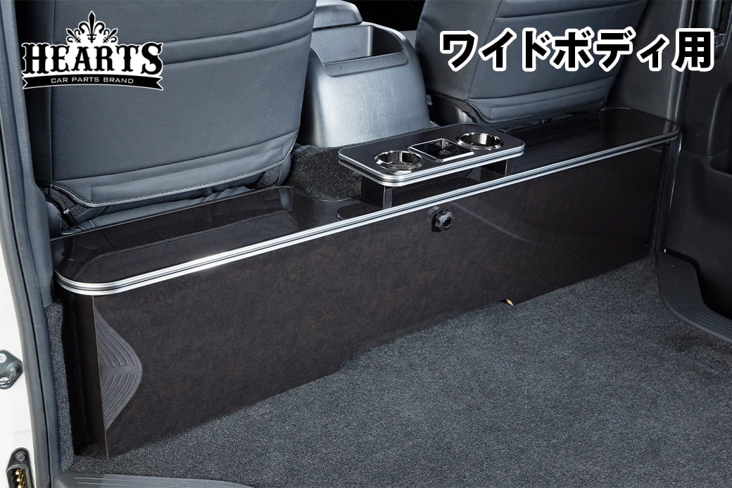 楽天市場】ハイエース200系 ハーツ_ リアデッキテーブル 標準タイプ