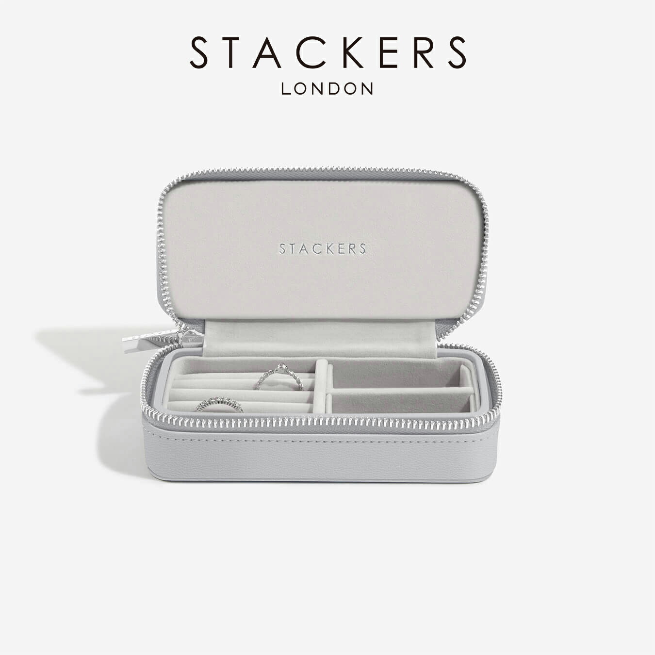 楽天市場】【STACKERS】トラベル ジュエリーボックス M オートミール