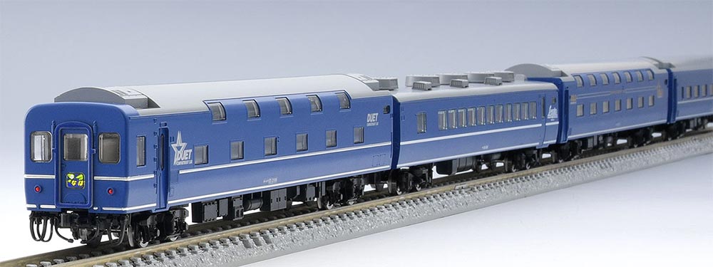 楽天市場】24系24形特急寝台客車（ゆうづる）基本セット（6両）【TOMIX
