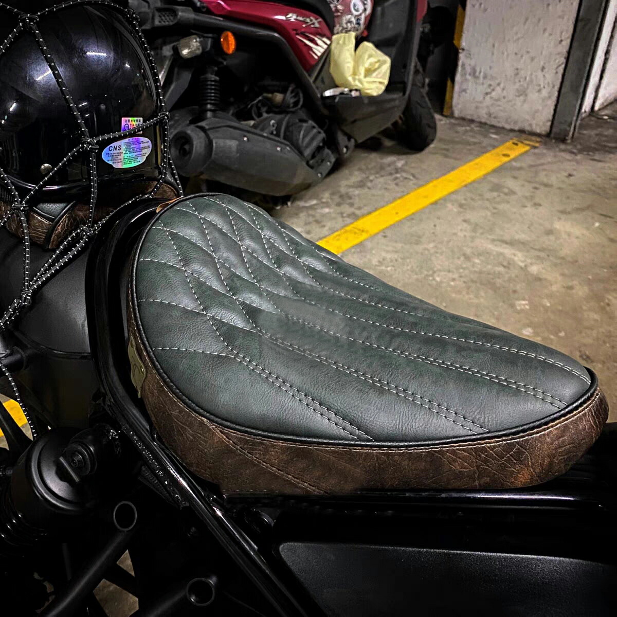 楽天市場】ホンダ レブル 1100 REBEL 1100 シート ソロシート 前後