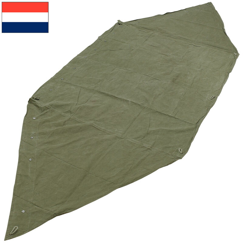 楽天市場】チェコ軍 50s テントシート クラウドカモ デッドストック