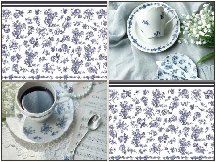 楽天市場】ポーセラーツ 転写紙 【白磁用】 アンティークローズ転写紙