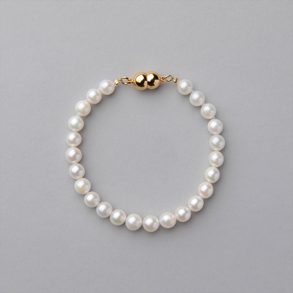 楽天市場】【WEB限定】あこや真珠 ブレスレット 7.5-8.0mm バロック
