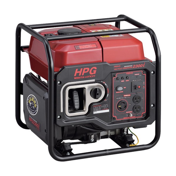 楽天市場】ワキタ インバーター発電機 HPG2300iS 出力：2.3KVA 50/60Hz
