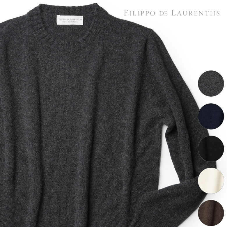 楽天市場】【30%OFF!】クルチアーニ ニット クルーネック ハイゲージ