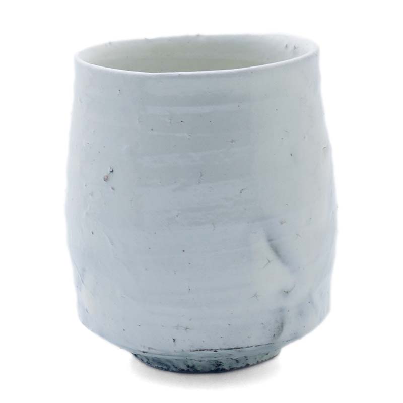 楽天市場】粉引：粉引湯呑・縁鉄・辻村塊《湯呑》 : 和食器の愉しみ