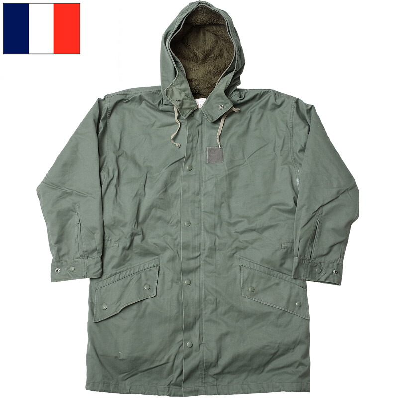 楽天市場】フランス軍 M-64 パーカー ライナー付き オリーブ デッド