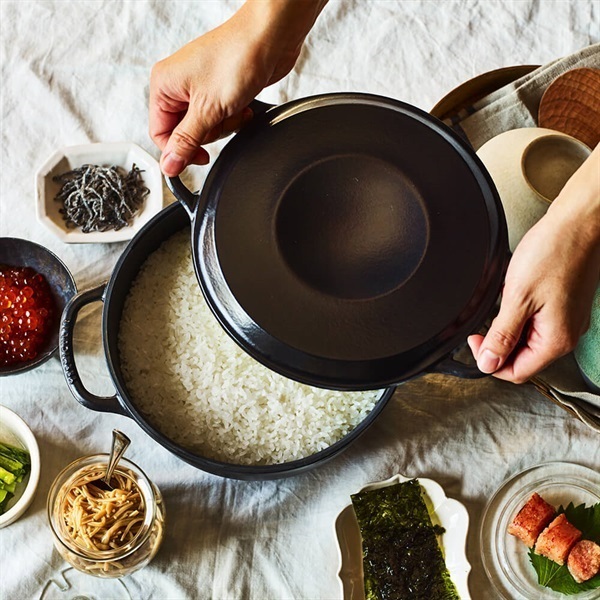 VERMICULAR(バーミキュラ)ライスポットミニ(3合炊き) トリュフグレー