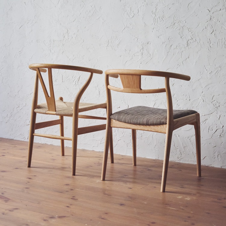 アーチ チェア (樹種ホワイトオーク 張地ランクAランク) | シキ