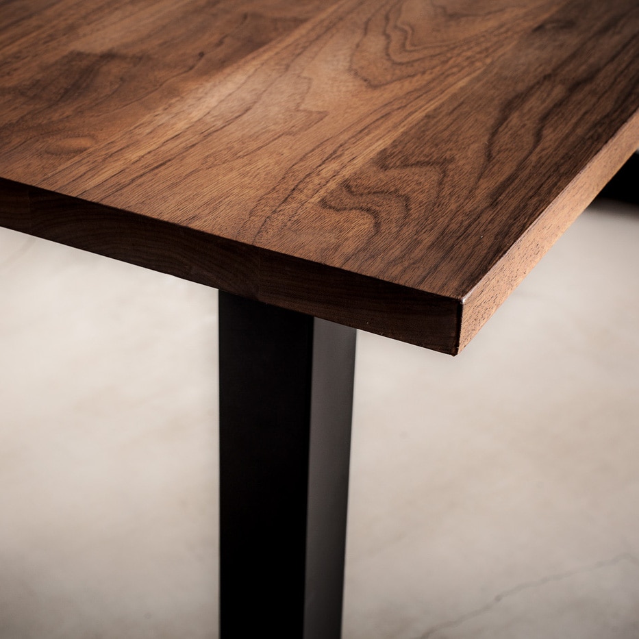 ワイルドウッド ダイニングテーブル(ウォールナット) (幅240cm 奥行