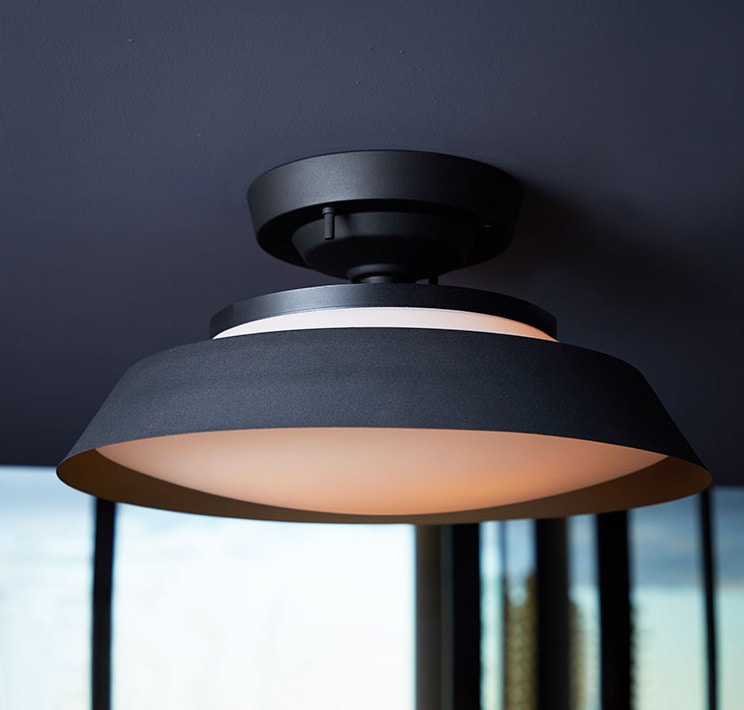 グラフリモートLEDシーリングランプ(ホワイト) (電球電球なし