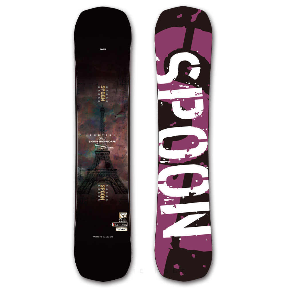 SPOON(スプーン) スノーボード 板 メンズ 単品 SPOON スプーン EMOTION