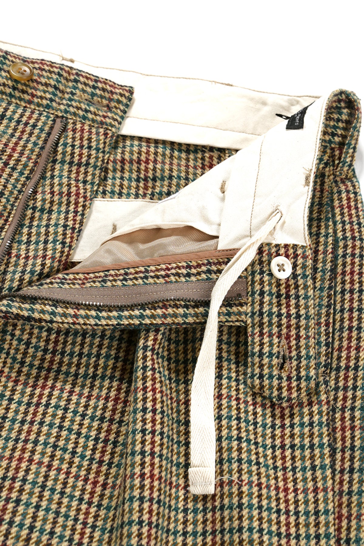 Engineered Garments Carlyle Pant | Khaki Acrylic Wool Gunclub