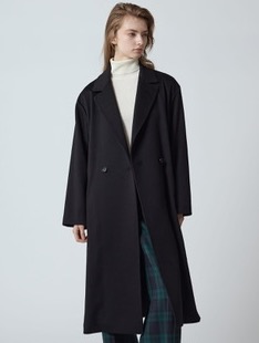 極上✨カシミヤ100%アクアスキュータムチェスターコート 113cm 超