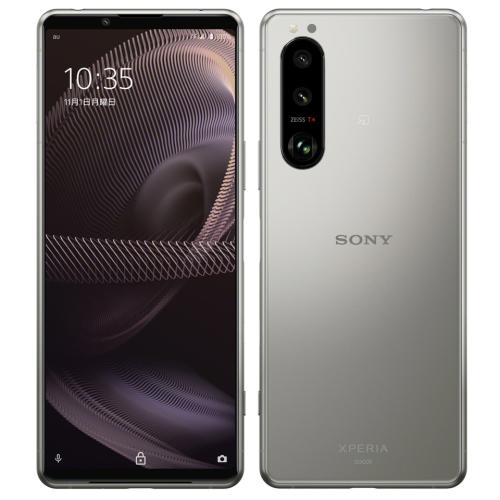 中古：A(美品)】 SONY Xperia 5 III SOG05 128GB フロントシルバー SIM