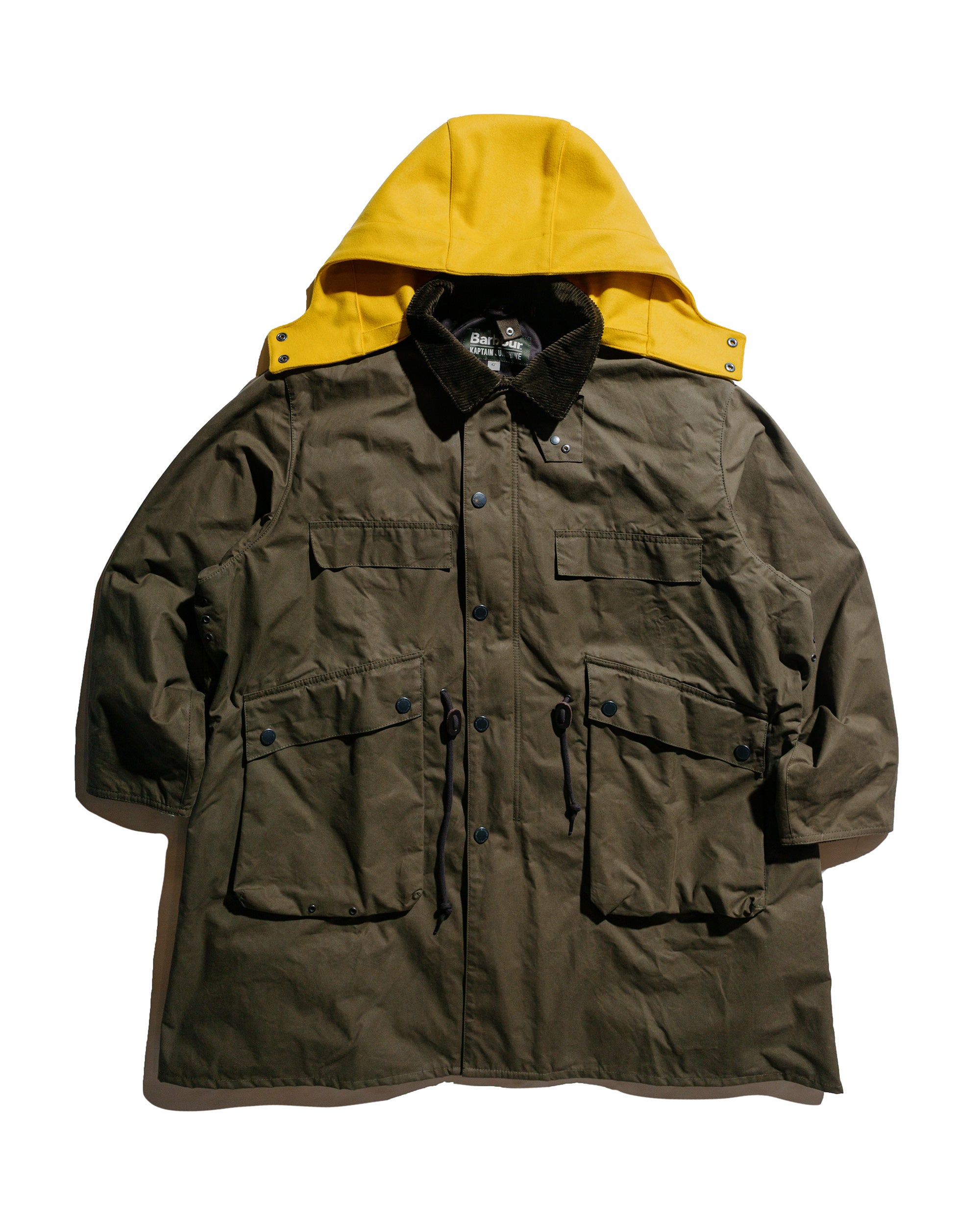 Barbour KAPTAIN SUNSHINE Bedale Casual Field Coat Khaki Brown