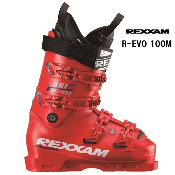 26 REXXAM レグザム R-EVO 100M (Fire Red) スキーブーツ ゲレンデ