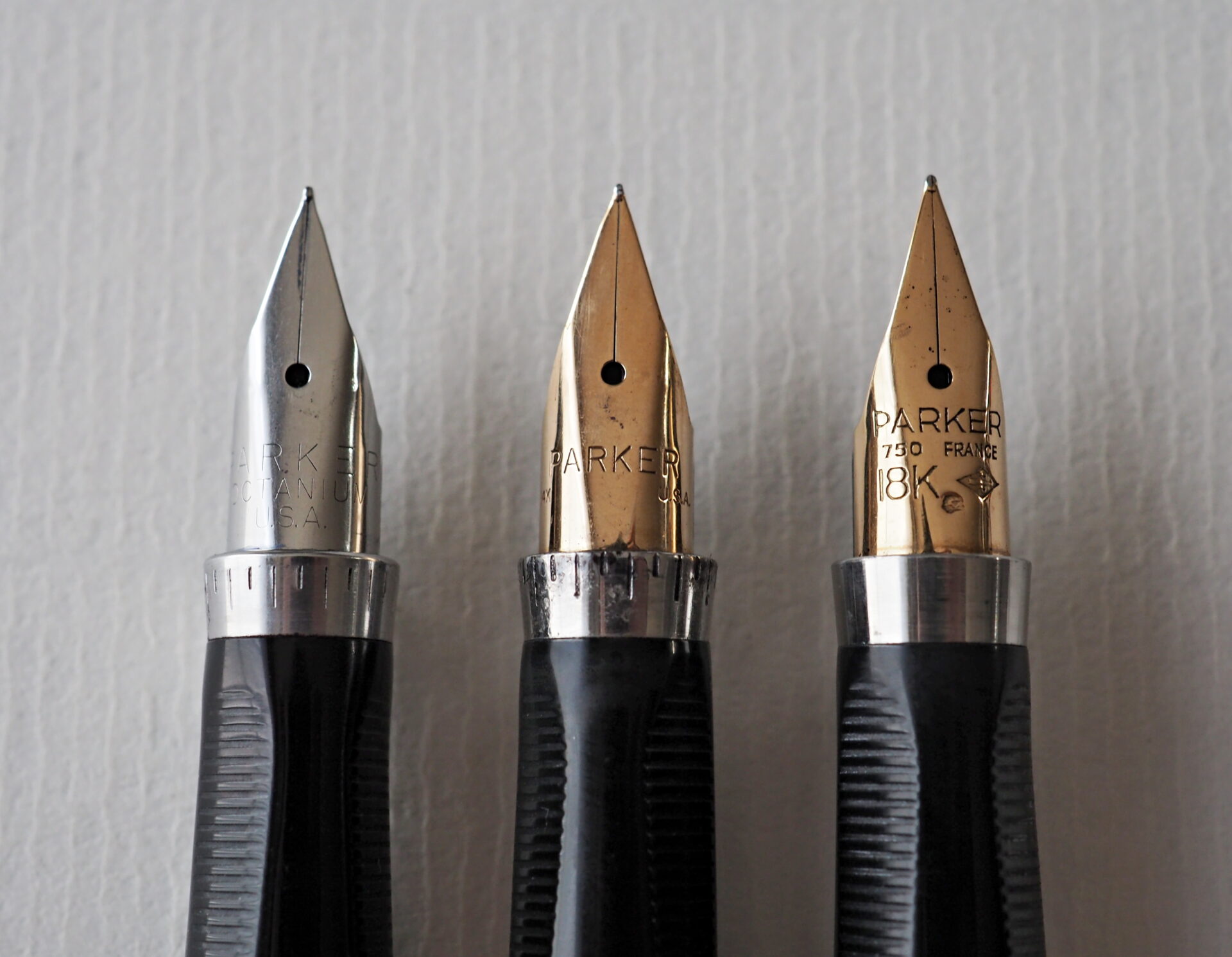 金ペンにも匹敵するパーカー75「オクタニウムニブ」の書き味【PARKER75