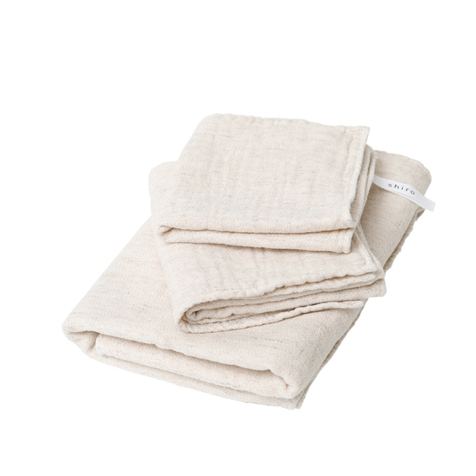 タオル (クレア/アーモンドパウダー) | SHIROオフィシャルサイト
