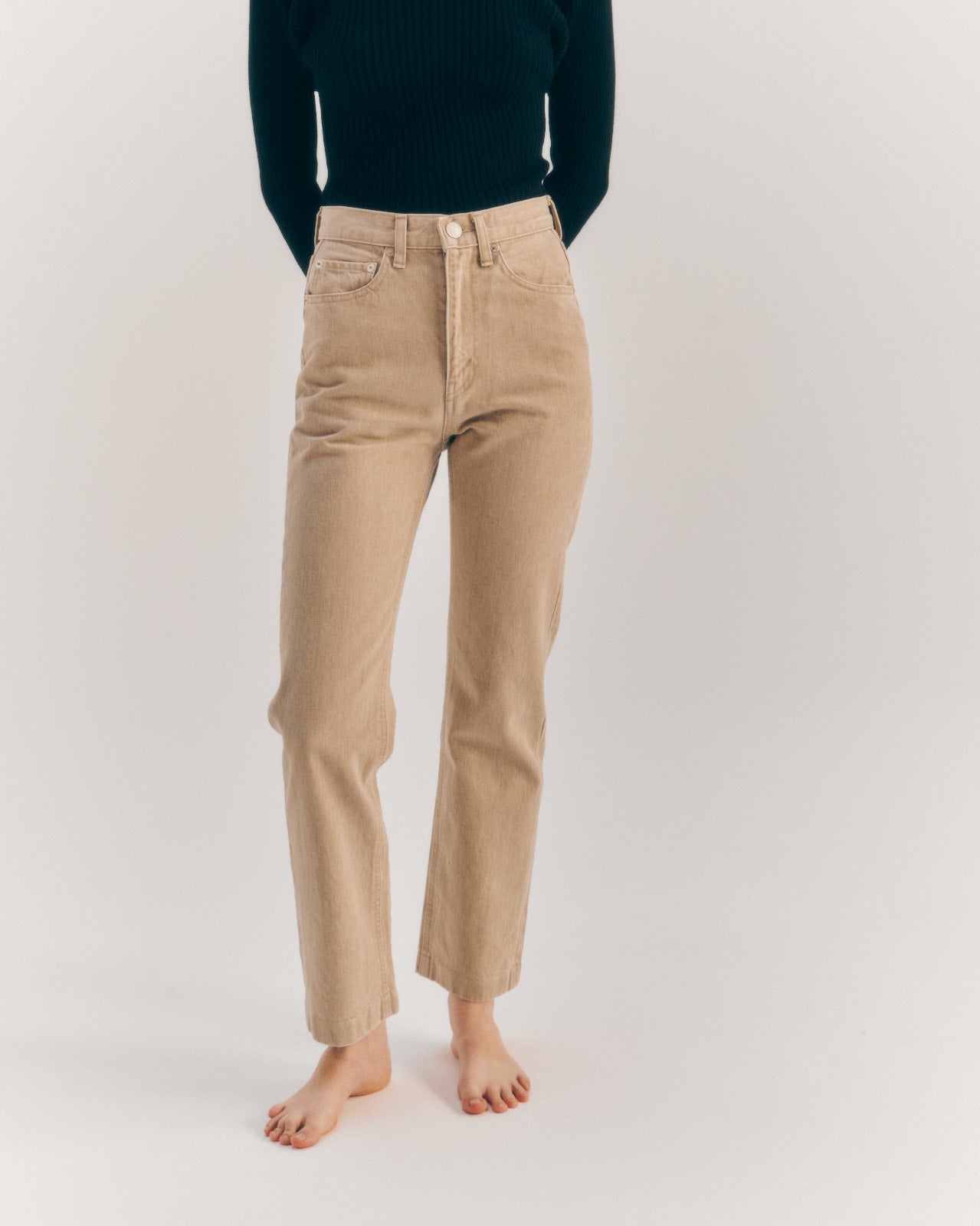 BASIC JEANS / BEIGE – SHISHIKUI