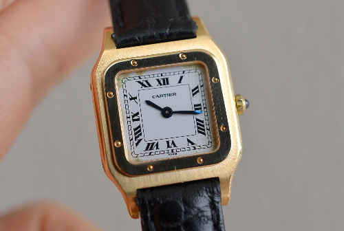 カルティエ サントスデュモンSM エクストラフラット / 時計 / 時計