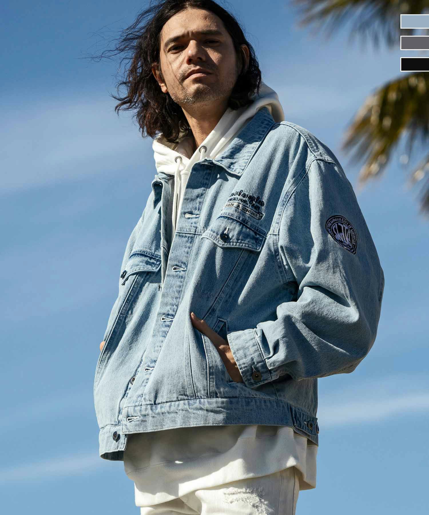 Mark Gonzales(マーク ゴンザレス)オーバーサイズデニムジャケット