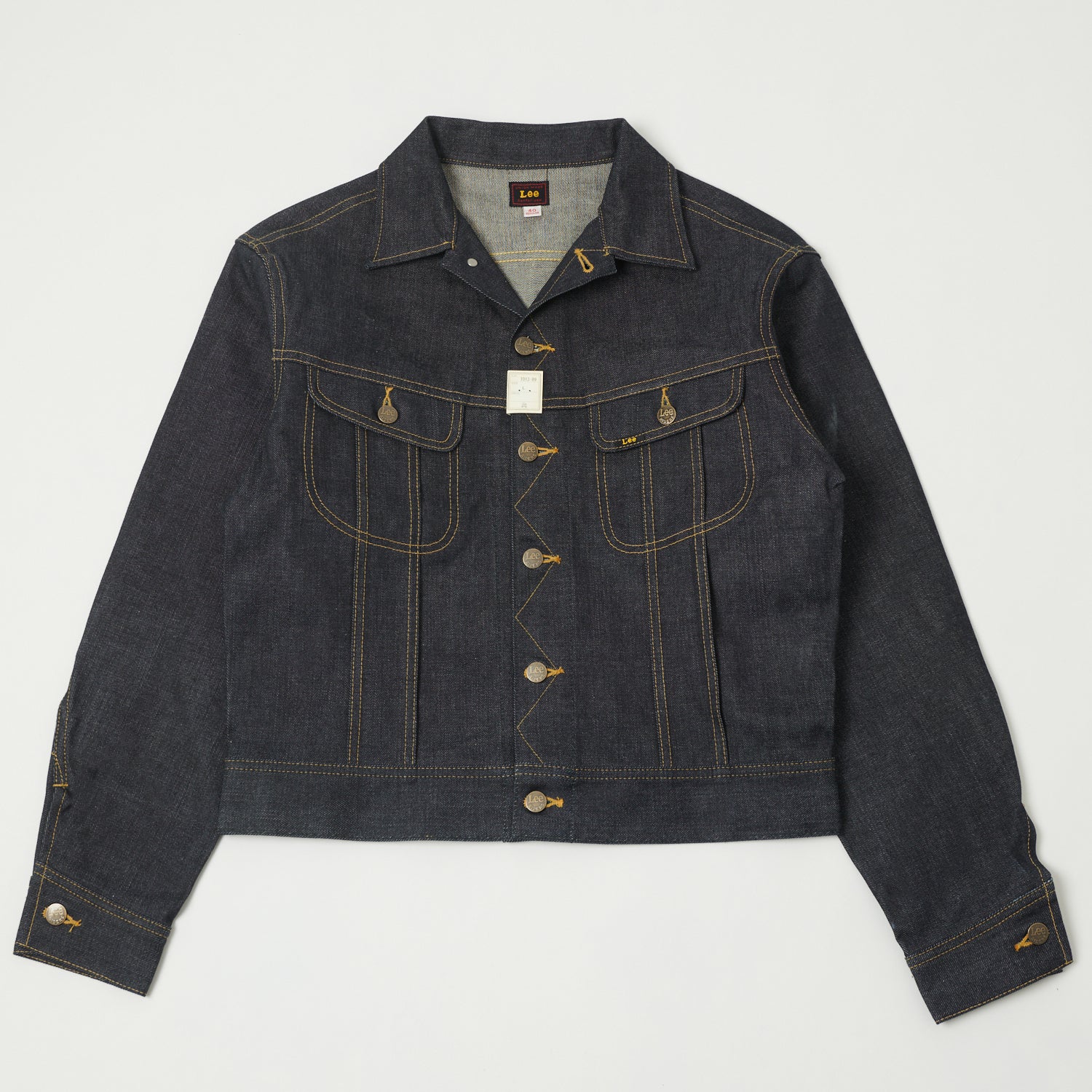 Lee Archives 1937 'Real Vintage Cowboy' 101J Denim Jacket - Raw
