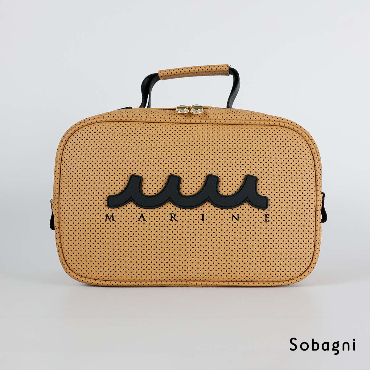 muta marine ムータ パンチングエシカル合皮ショルダーポーチ