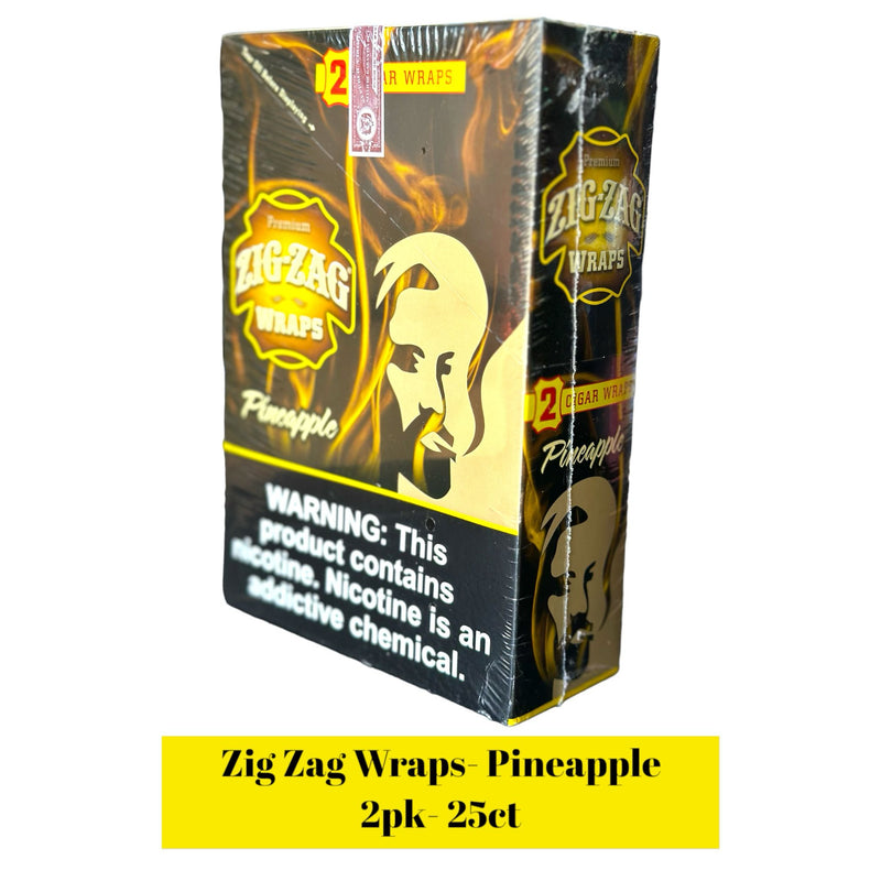 Zig Zag Wraps 2pk- 25ct | SoCAL Distro LLC
