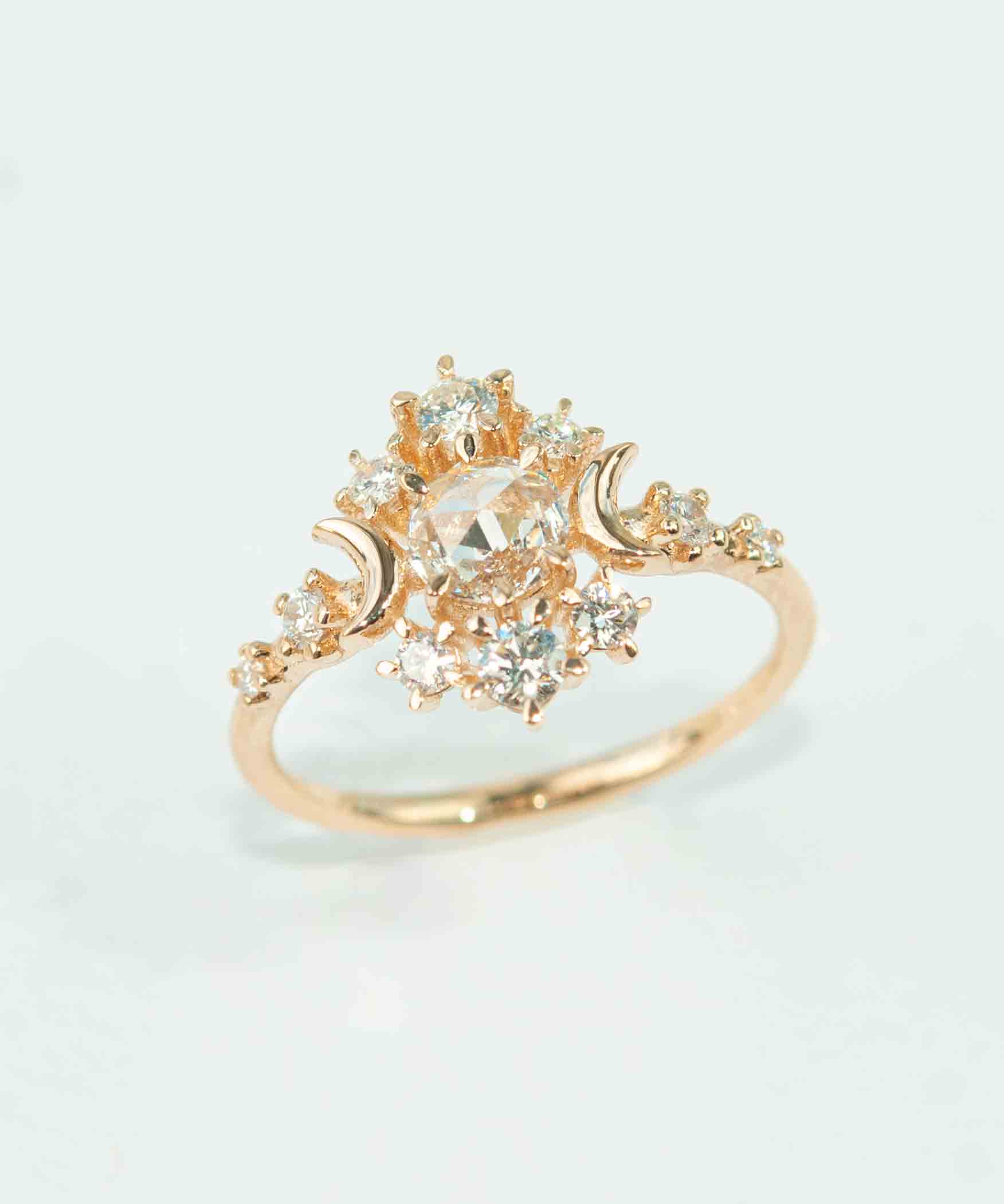 Rosecut Diamond Wandering Cosmos Ring – Sofia Zakia